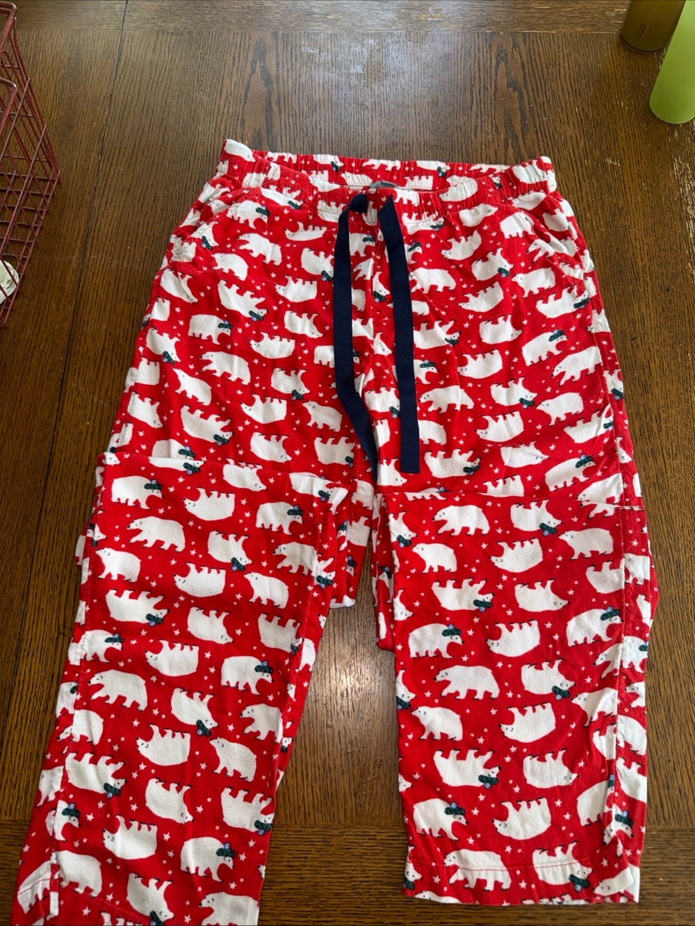 Aerie Red Polar Bear Print Pajama Pants | Women's Lounge Sleep  Size Medium Long